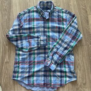 Ralph Lauren Multicolor Plaid Button Down Shirt